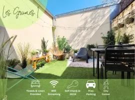Les Grumes, Centre Ville, Jardin,Self check-in, FreeWifi, Netflix