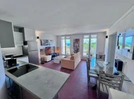 Lounge relax T3 vue mer bien situé 2 chambres 6 personnes