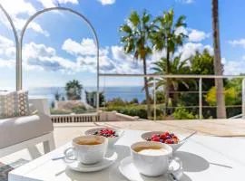 Villa Shangri-La, sea view, pool and panoramic view