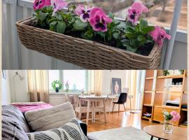 Beautiful apartment with seaview! Top 7th floor Free parking!, khách sạn ở Kemi