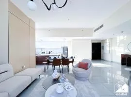 Stylish 1BR with Balcony City Views O2 Tower, JVC