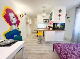 Le Pop Art - Studio near Train Station - 2 people