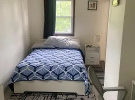 cozy room with private bathroom