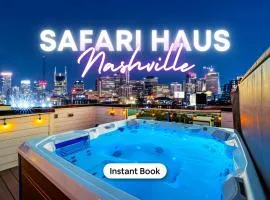 Disco Themed Hot Tub & Rooftop Decks in Nashville