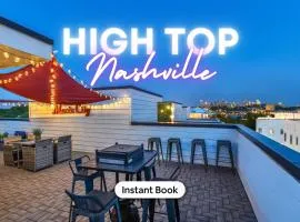 New Rooftop with city views game room DT Nash