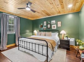 6- Moccasin Bend Cottage，位于Lookout Mountain的住宿加早餐旅馆