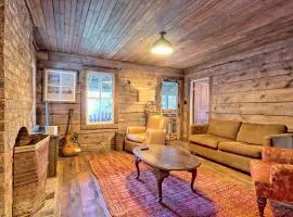 Historic Cabin with Porch and Firepit 5 Minutes from Bryson City
