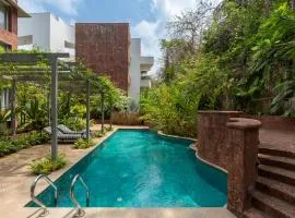 El Rosario 2BHK Apartments-Near Candolim-Common pool-Wifi-24 hour Security