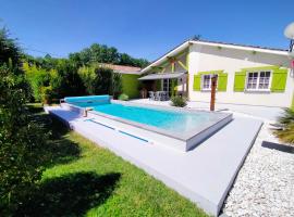 Maison 4 personnes avec piscine et espace bien-être partagés, ξενοδοχείο σε Brach