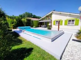 Maison 4 personnes avec piscine et espace bien-être partagés