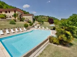 Grange authentique avec vue, piscine chauffée et Wifi