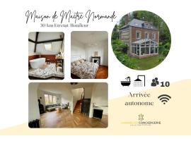 Maison de maitre normande Etretat et Honfleur, Hotel in Bolbec