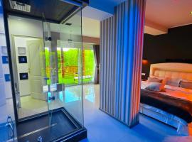 Bambuus Garden & Spa, hotel s jacuzzi v destinaci Drăgăşani