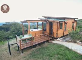 Nido Acacias Cabaña romántica con jacuzzi Azulejo