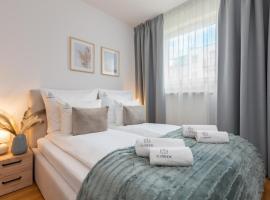 Flatbook Apartamenty Sztutowo Trimare z basenem, sauną, bilardem i parkingiem, Hotel in Sztutowo