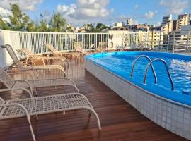 Flat à beira mar, charmoso e aconchegante, hotel en João Pessoa