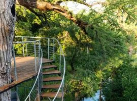 Romantic Tree House Rental with Soaking Tub near Austin in Spicewood, Texas