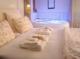 L'instant Beaujolais 2 ou 4 personnes Logis cosy balnéo vue jardin