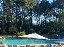 T2 32m2 terrasse 8m2 PISCINE LACANAU OCEAN LAC GOLF MULTISPORT