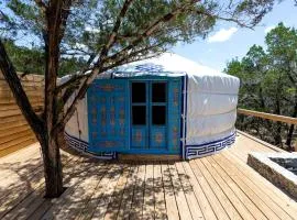 Secluded Yurt for a Romantic Getaway in Dripping Springs, Texas