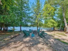 Steps to Beach Lake Cabin Retreat in Levering!