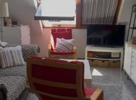 Piso dos dormitorios y gran terraza