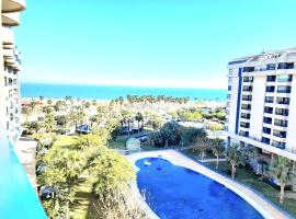 BEACH VALENCIA LUXURY D15-21 Apartment with terrace and sea views with two rooms, hotel en Valencia