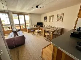 Résidence La Meije - Studio· Centre station/cœur de station · Vue pistes MAE-9071