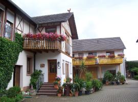 Gästehaus Brunhilde, vacation rental in Wittenweier