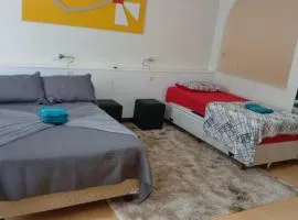 Saint Sebastian Flat 201 - Com Hidro! até 3 pessoas, Duplex, no centro