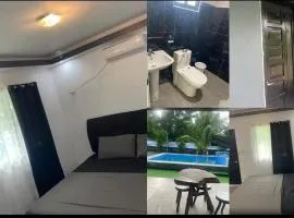 Kian and Kayden's private pool and guesthouse