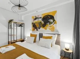 Stylisches 2-Zimmer Ambient Apartment in Alsternähe mit Kingsize-Bett & Schlafsofa