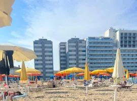Lignano Sabbiadoro sea front and sea view