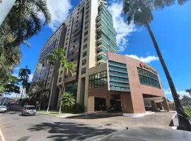 Hotel Grand Mercure flat particular com varanda, garagem e wi-fi
