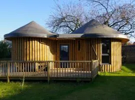 Fun holiday lodges in historic walled garden near Falkirk, Heart of Scotland Holidays