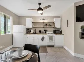 King Bed Modern Studio Apartment