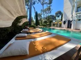 Un Joyau vue Mer Cap d'Antibes Piscine Body Fitness Sauna & Plage