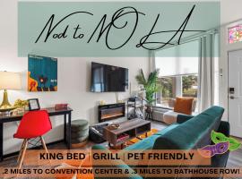 Pet friendly downtown studio!、ホット・スプリングスのホテル