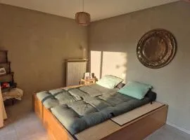 Ryokan met futon