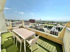 Vue panoramique au 8ème étage avec 3 Terrasses & 1 Parking à Berck-Plage, five-star hotel in Berck-sur-Mer