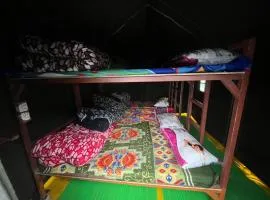 Lalit Trivedi Tent with Bunk Beds