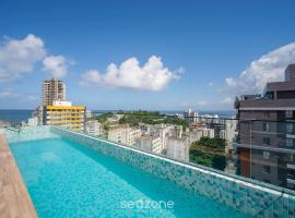 Aptos Modernos e Completos a 500m da Praia da Barra em Salvador – ZNB, hotel v mestu Salvador
