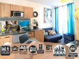 Appart moderne REVE BLEU Hypercentre Blois à 5 min Château