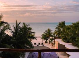 Beachfront Hotel Boutique DK, cheap hotel in Holbox Island
