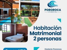 Pororoca by marie Hall, strandhotell i Puerto Hondo