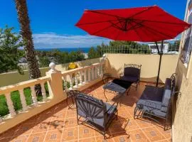 Magnifique appartement avec jardin en face de la mer
