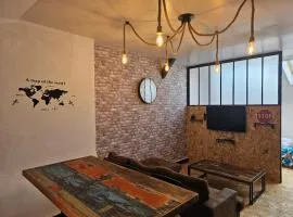 T2 style industriel tout confort