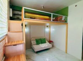 SkyLoft Cebu Casa Mira Guadalupe Aesthetic Japandi Loft with Balcony