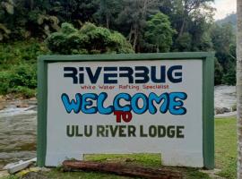 Ulu River Lodge, Riverbug Perak, hotel v destinaci Gopeng