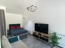 Maison avec grand espace en hauteur